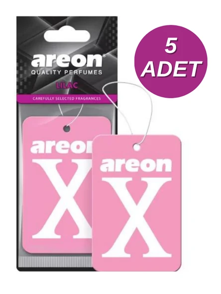 Areon X Lilac 5'li Oto Araç Kokusu ürün görseli 1
