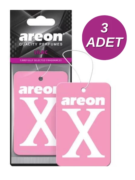 Areon X Lilac 3'lü Oto Araç Kokusu ürün görseli 1