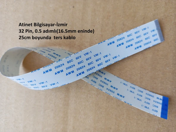Awm 20624 80c 60v Vw-1 Flex Kablo 32pin 25 cm 32-0.5-25B ürün görseli 1