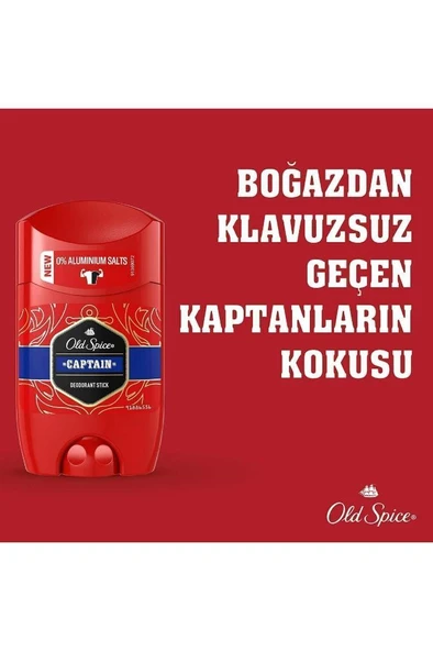 Old Spice Deo Stick Captain 50 ml - Resim 4