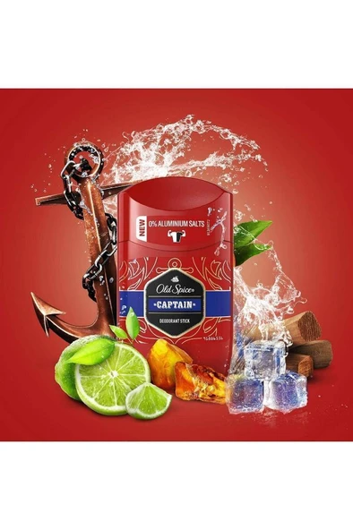 Old Spice Deo Stick Captain 50 ml - Resim 3