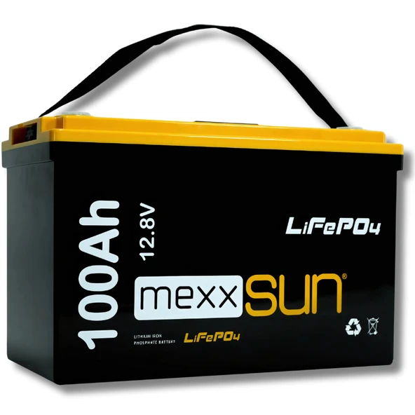 Mexxsun 12.8 V 100 AH Lityum Akü ürün görseli 1