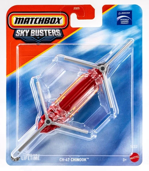 Matchbox Skybusters CH-47 CHINOOK JCN08 - Resim 5