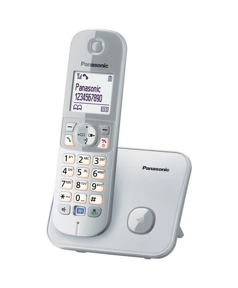 PANASONIC KX-TG 6811 DECT - SİLVER ürün görseli 1