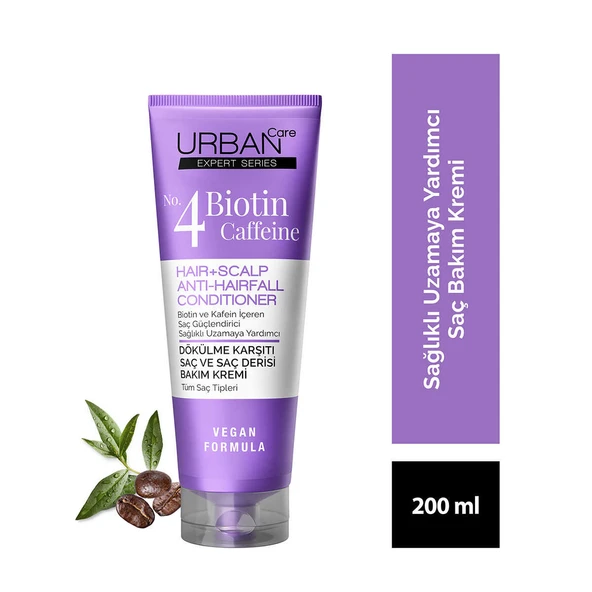 Urban Care Biotin ve Kafein İçeren, Saç Kökü Güçlendirici Saç Derisi Bakım Kremi 200 ml ürün görseli 1