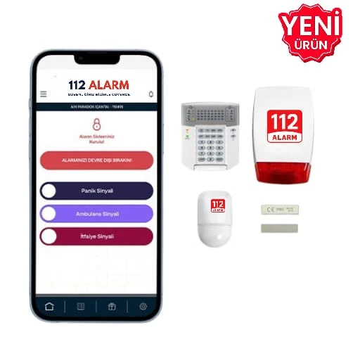 Kablolu Ev Alarm Paketi ürün görseli 1