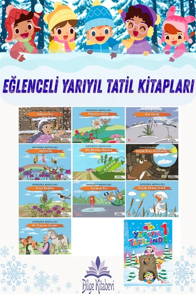 1.Sınıf Ata Yarıyıl Tatilinde + Andersen Masalları Dizisi ürün görseli 1