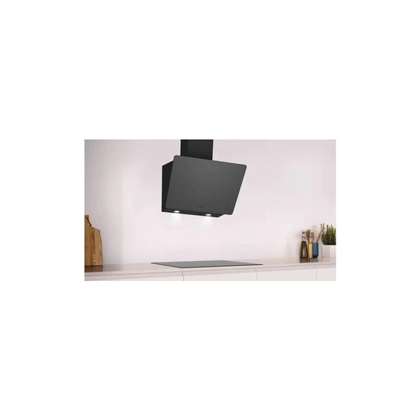 DVK6J679 Davlumbaz Duvar Tipi Gri Cam - Resim 2