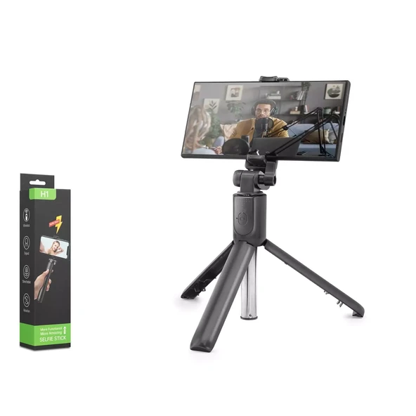 Nodar Nd1042 Tripod Selfie Çubuğu - 100cm, Bluetooth 5.0, Uzaktan Kumandalı ürün görseli 1