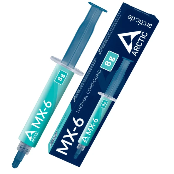 Arctıc 8 Gram Mx-6 Termal Macun ( 7.5w/mk ısı iletimi ile yüksek Performans ) ürün görseli 1