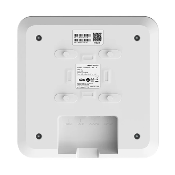 Reyee RG-RAP2200E Dual Band Gigabit İç Ortam Access Point ürün görseli 1