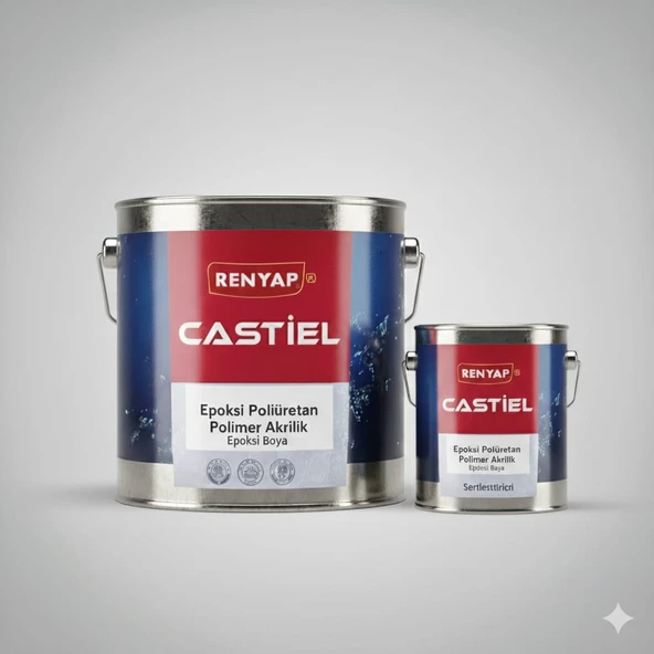 Castiel Epoksi Poliüretan Polimer Akrilik Yalıtım Zemin Boyası 18 Kg ürün görseli 1