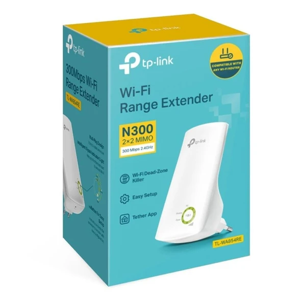 TP-Link TL-WA854RE Wi-Fi 300Mbps Menzil Genişletici ürün görseli 1