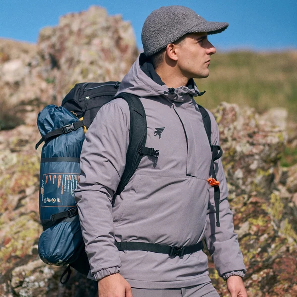 PTTAVM: Joma Anorak Erkek Explorer Gri Kanguru Mont 104107.181