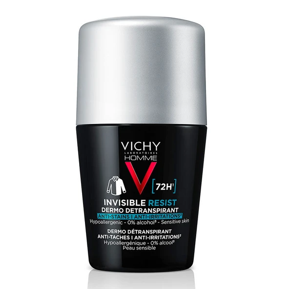 VICHY HOMME TERLEME KARŞITI ROLL-ON DEODORANT 50 ML ürün görseli 1