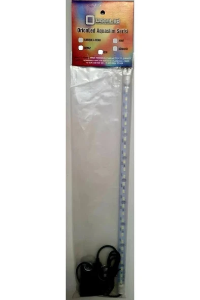 AquaSlim Serisi Akvaryum Led Aydınlatma 20 cm  Beyaz ürün görseli 1