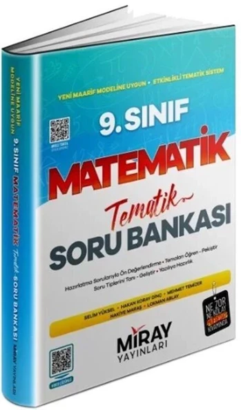 9. Sınıf Matematik Tematik Soru Bankası Miray Yayınları ürün görseli 1
