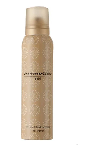 Hunca Memories Gold 150 ml Kadın Parfüm Deodorant ürün görseli 1