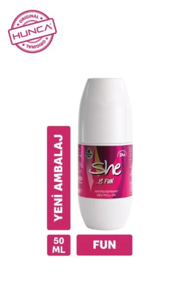 She İs Fun Kadın Roll-On 50 ml ürün görseli 1