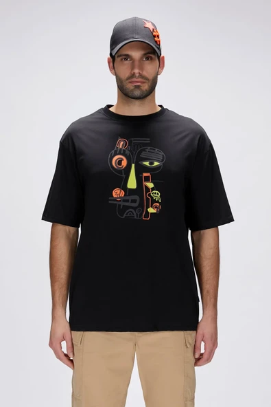 BAD BEAR ERKEK COLLIS OS TİŞÖRT 25.01.07.020 ürün görseli 1