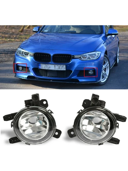 Bmw F30 3.seri 2012-2018 Uyumlu Sis Farı Lambası ürün görseli 1