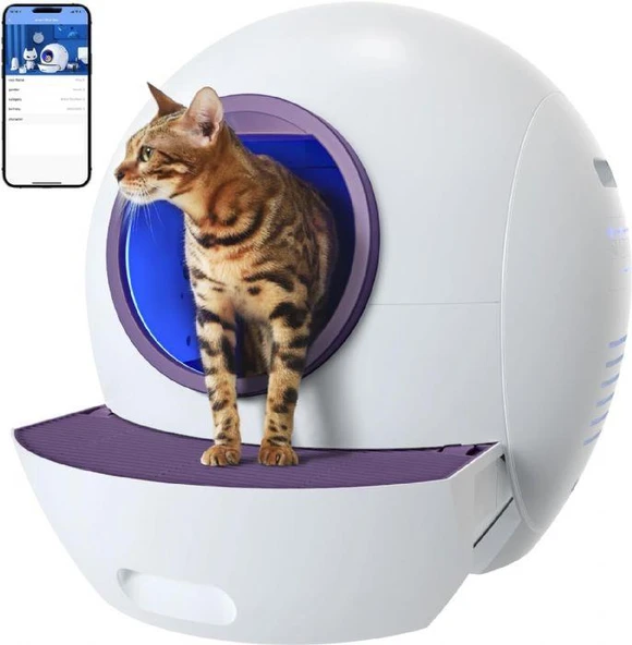Els Pet Smart Pro Akıllı Otomatik Kedi Tuvaleti 65 Lt ürün görseli 1