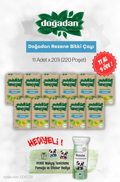 Doğadan Rezene Bitki Çayı 20'li 11 AL 9 ÖDE ve Rosie ürün görseli 1