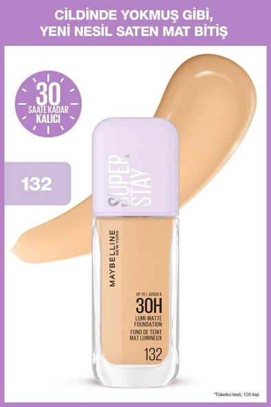 Maybelline New York Fondöten 132 ürün görseli 1