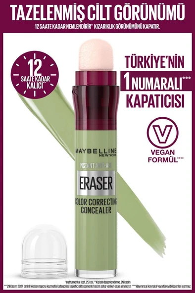 Maybelline New York Instant Anti Age Eraser Renk Eşitleyici Kapatıcı ürün görseli 1