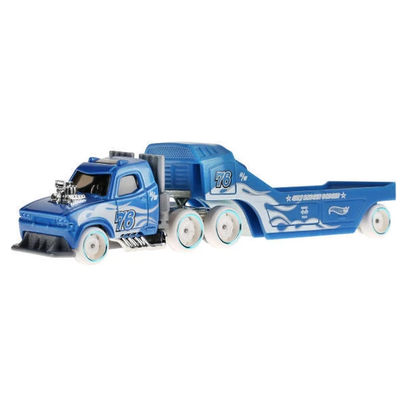 Hot Wheels Kamyon Semi Rodger Dodger - Mavi - Resim 3