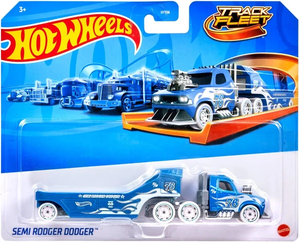 Hot Wheels Kamyon Semi Rodger Dodger - Mavi ürün görseli 1