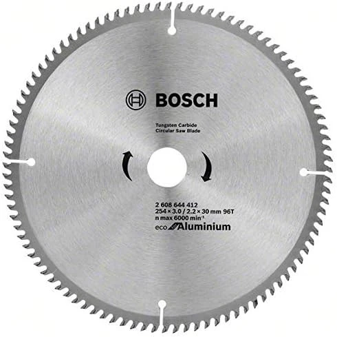 BOSCH ECOAL DAİRE TEST. BIÇ. 254*30 MM 96 DİŞ ürün görseli 1
