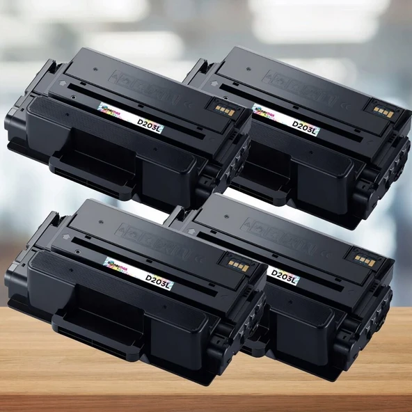 Samsung MLT-D203L 4'lü Avantaj Paket Muadil Toner / SL-M3820 / SL-M3870 / SL-M4020 / SL-M4070 ürün görseli 1