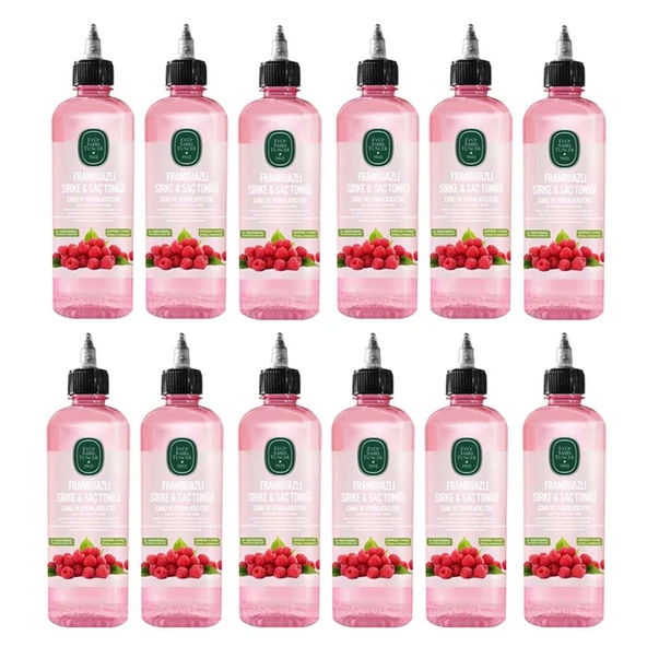 Eyüp Sabri Tuncer Frambuazlı Sirke & Saç Toniği 500 ml X 12 ürün görseli 1