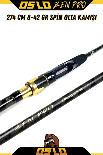 PTTAVM: Oslo Zen Pro 274cm 8-42gr Spin Olta Kamışı