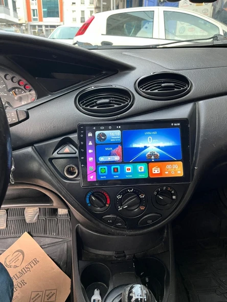 For-x FORD Focus 1(1999-2004)-9''ANDROİD-GERÇEK 2-32GB-WIFI 5.0ghz/bt 5.4-Kablosuz CARPLAY-1080P Hd Kameralı-Teknik Destekli ürün görseli 1