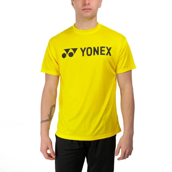 Yonex LB0024 Erkek Sarı Spor Tişört ürün görseli 1