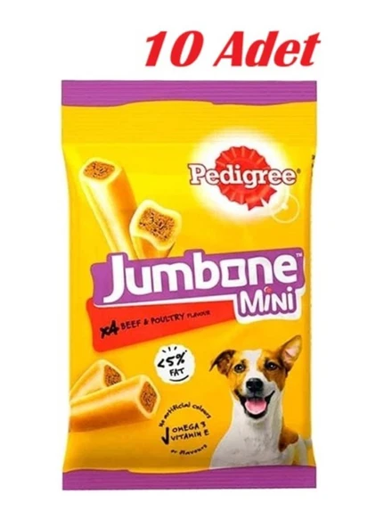 Pedigree Jumbone Mini Beef Köpek Ödülü 160 Gr * 10 Adet ürün görseli 1