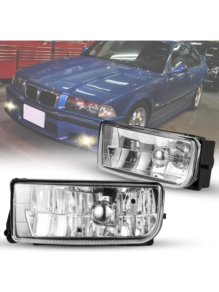 Bmw E36  Uyumlu 1993-1994-1995 Cabrio.sedan.coupe Sis Farı ürün görseli 1