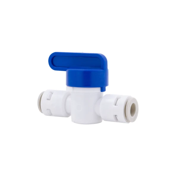 OverWater Su Arıtma Cihazı Plastik Ara Vana 1/4’’ Quick - 6mm ürün görseli 1