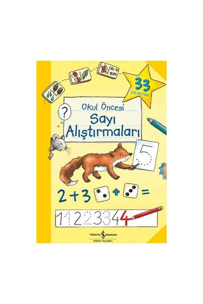 Okul Öncesi Sayı Alıştırmaları/iş Bankası Kültür Yayınları/katja Kiefer ürün görseli 1