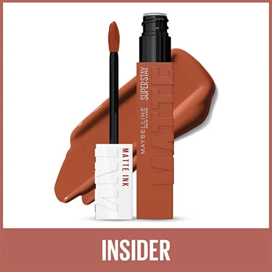 Maybellıne Super Stay Matte Ink Kalıcı Likit Mat Ruj 500 Insıder ürün görseli 1
