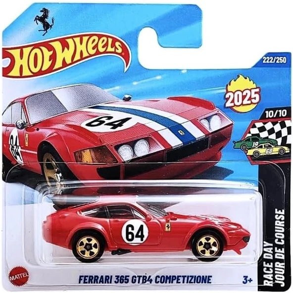 Hot Wheels Ferrari 365 Gtb4 Competizione HYW48 ürün görseli 1