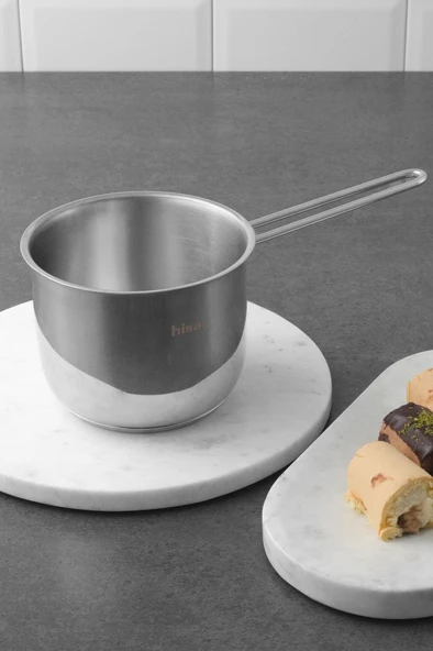 Hisar Teos Çelik Sütlük 14 cm - Resim 2