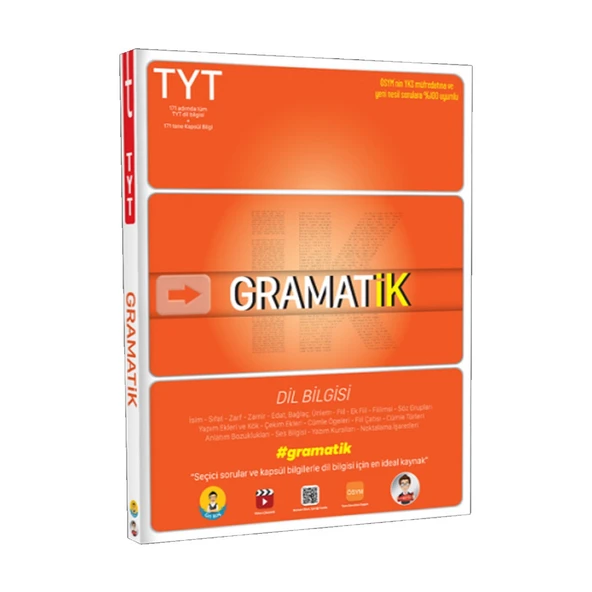 Tonguç Akademi Yayınları YKS TYT Gramatik Dil Bilgisi Soru Bankası ürün görseli 1