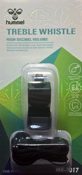 HAKAN SPOR HUMMEL HAKEM DÜDÜĞÜ TREBLE WHISTLE MK-3017 ürün görseli 1
