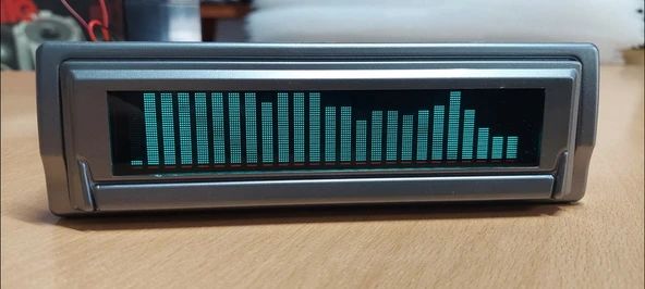 25 Bit Ekolayzır Sese Duyarlı Spectrum 12v ( Montaj Kutulu ) Gri Renk ürün görseli 1