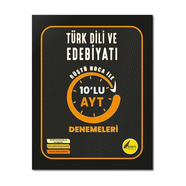 Rüştü Hoca Yayınları 10'lu AYT Denemeleri ürün görseli 1