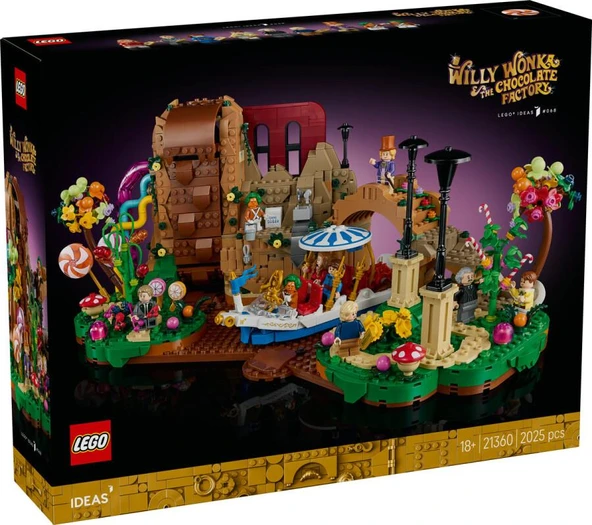LEGO 21360 Ideas Willy Wonka ve Çikolata Fabrikası ürün görseli 1