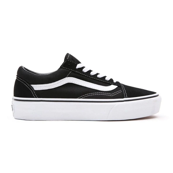 Vans Old Skool Platform Black White ürün görseli 1